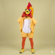 disfraz gallo - la granja de zenon animales - botarga